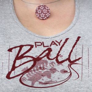 ⚾️ Baseball Graphic Tee Shirt Play Ball Quote Fan